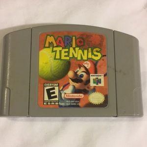 Nintendo 64 Mario tennis